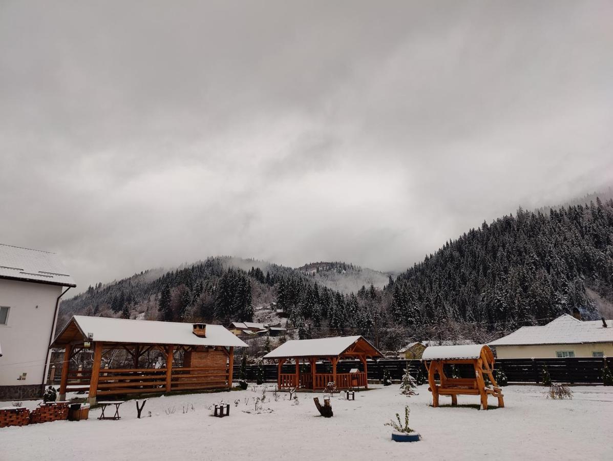 Casa Poiana Teiului Hotel Bagian luar foto